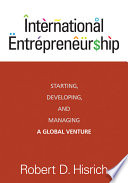 International Entrepreneurship