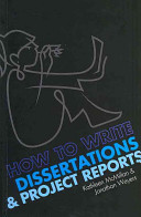 How to Write Dissertations & Project Reports